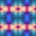 Seamless Background with abstract fractal pattern made of colorful geometric shapes Royalty Free Stock Photo