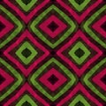 Seamless Background with abstract pattern made of colorful geometric shapes Royalty Free Stock Photo