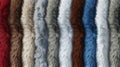 A seamless background with an animal air texture, grey, brown, white, blue, and red wool for games, repeating furry Royalty Free Stock Photo