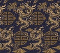 A seamless background in Asian style