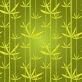 Seamless background with bamboo
