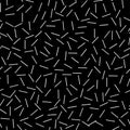 Seamless background. Black white background, random abstract Line, strip, stripes pattern. EPS 10