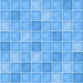 Seamless background with blue mosaic tiles Royalty Free Stock Photo