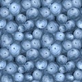 Seamless background with blueberries. Vector illustration.