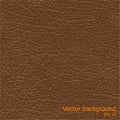 Seamless background of brown leather texture Royalty Free Stock Photo