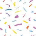 Seamless Background - Childish Pastel color, Abstract Streak shape for background, backdrop, Cover, wrapping paper or other