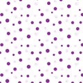 Seamless  background with  circles. bubble seamless pattern vector polka dot Royalty Free Stock Photo