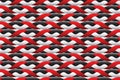 Seamless Background from colored braided cord