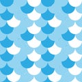 Seamless background of fishscales Royalty Free Stock Photo