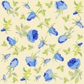 Seamless background from a flowers ornament, fashi