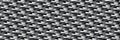 Seamless Background from gray braided cord