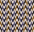 Seamless background image of vintage arrow geometry pattern. Royalty Free Stock Photo