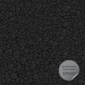 Seamless background leather texture. Vector illustration.