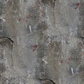 Seamless background old concrete wall with cracks Royalty Free Stock Photo