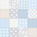 Seamless background patchwork Royalty Free Stock Photo