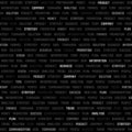 Seamless background pattern with business keywords