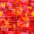 Christmas pattern. Seamless vector design background. Royalty Free Stock Photo