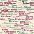 Christmas pattern. Seamless vector design background. Royalty Free Stock Photo