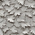 Seamless background maple leaves. Seamless pattern connecting horizontally and vertically. Seamless styling of both Royalty Free Stock Photo