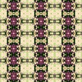 Seamless background pattern. Irregular decorative, art tile pattern from uneven broken pieces, Royalty Free Stock Photo