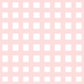 Seamless background pattern with pink cell and lines, grid checkered on white