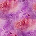 Seamless background pink abstract texture watercolor violet red.