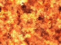 Seamless background of smoke and fire