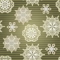 Seamless Background with snowflakes Royalty Free Stock Photo