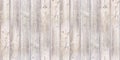 Seamless background texture of old white painted wooden lining boards wall. Bright natural wood texture surface, seamless