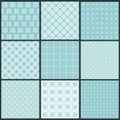 Seamless backgrounds Collection - Vintage Tile