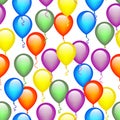 Seamless Balloon Pattern