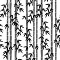 Seamless bamboo wallpaper pattern