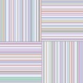 Seamless barcode pattern