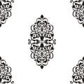 Seamless Baroque pattern