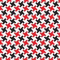 Seamless Weave Abstract Background Pattern