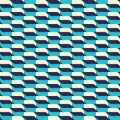 Seamless Weave Abstract Background Pattern