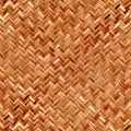 Seamless basket weave pattern Royalty Free Stock Photo