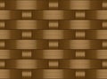 Seamless basket weave texture background vector