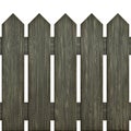 Seamless Battered Wooden Fence