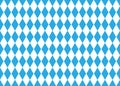 Seamless bavarian rhombic pattern. Oktoberfest. Vector graphics.