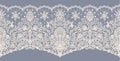 Seamless beige lace Royalty Free Stock Photo