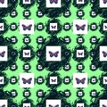 Seamless Beutiful butterfly Pattern Best for Decorative, Wallpaper, Greeting Card, Background , Design