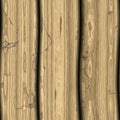 Seamless billet wooden pattern Royalty Free Stock Photo
