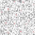 Seamless Binary Code Background