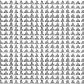 Seamless black triangle hand drawn a pattern isolated on white b