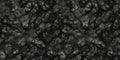 Seamless black volcanic ash and dried molten lava rock background texture Royalty Free Stock Photo