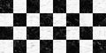 Seamless black and white checker or chess board marble tile background texture Royalty Free Stock Photo