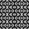 Seamless black and white checkered texture Royalty Free Stock Photo