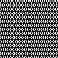 Seamless Black and White Chevron Geometric Pattern Modern Abstract Textile_ Wallpaper Background Design Royalty Free Stock Photo