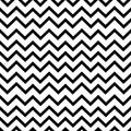 Seamless Black and White Chevron Pattern Background Royalty Free Stock Photo